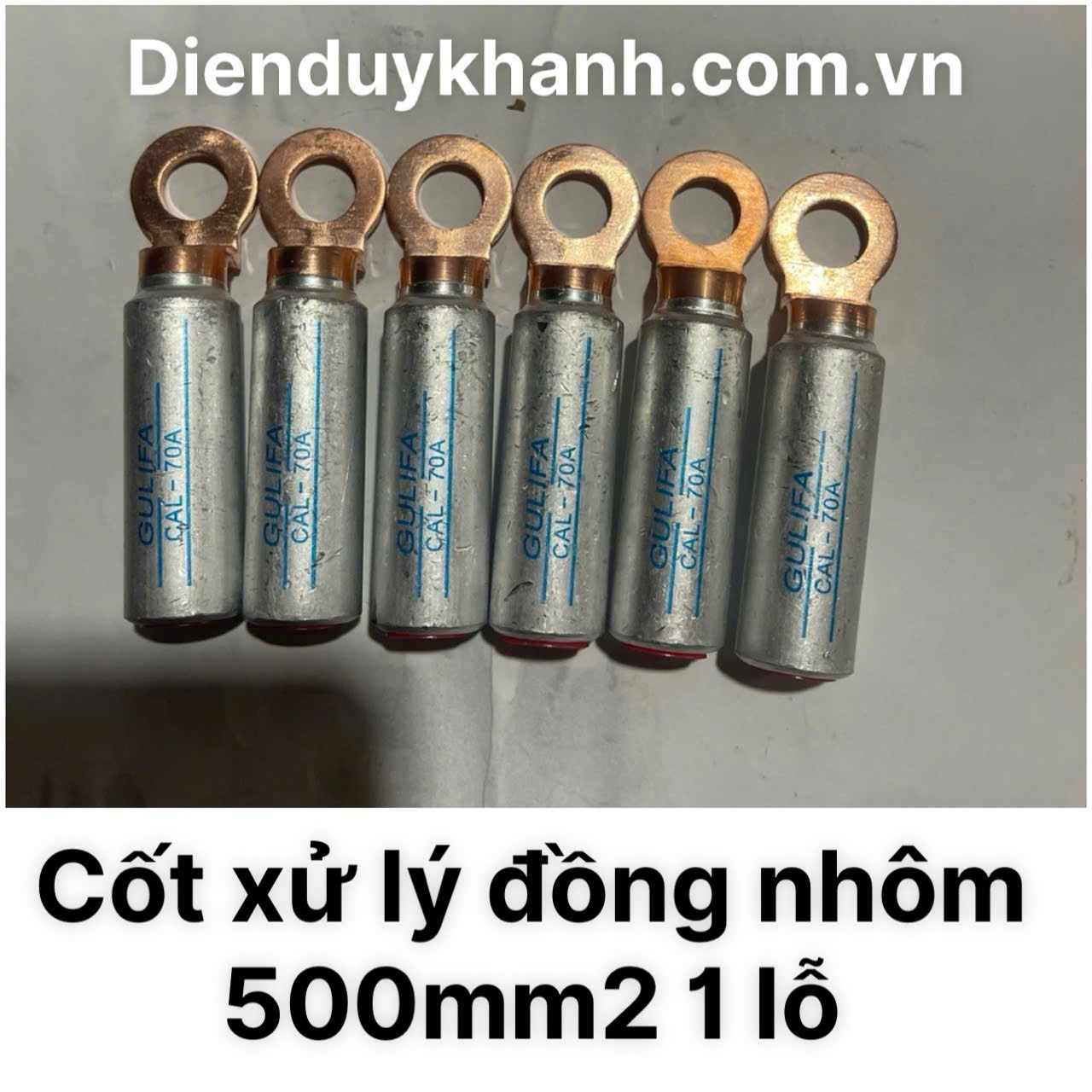 Đầu Cốt Xử Lý Đồng Nhôm 500mm2 1 Lỗ